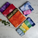 Shibori Bedspread (Handmade)